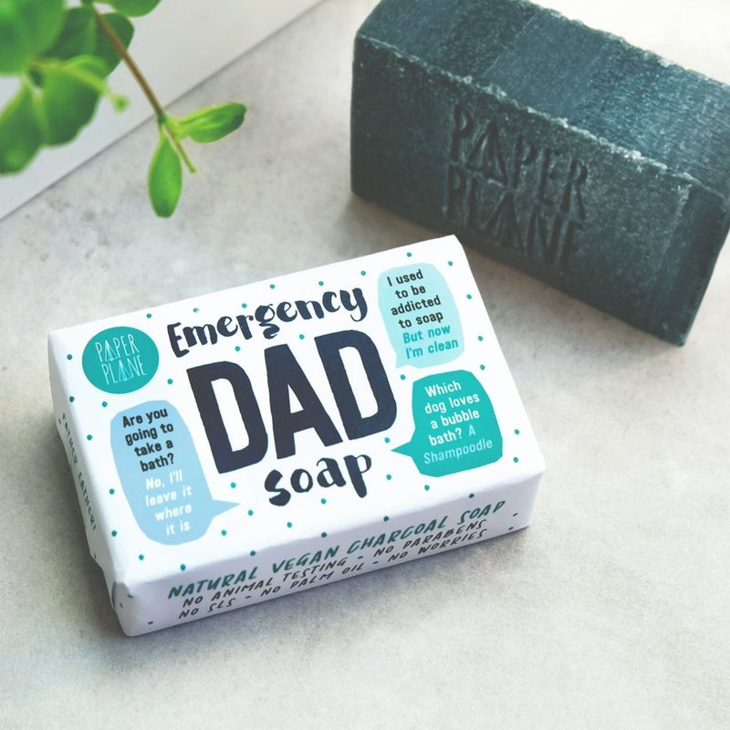 EMERGENCY DAD SOAP 100% NATURAL VEGAN