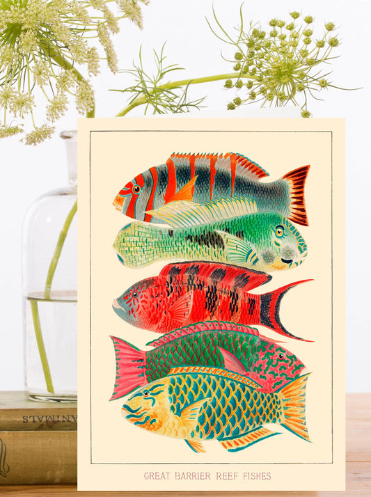 Madame Treacle Fish Greeting Card