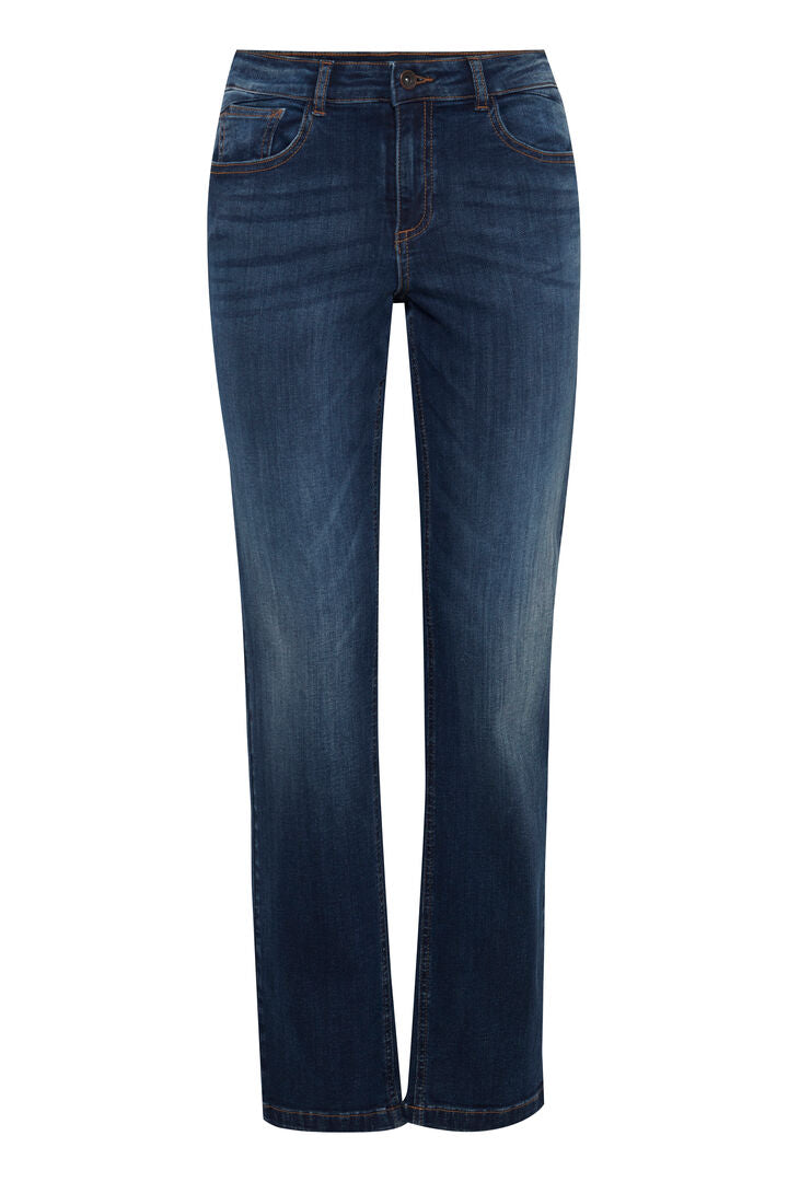 b.young Dark Ink Straight Leg Jeans