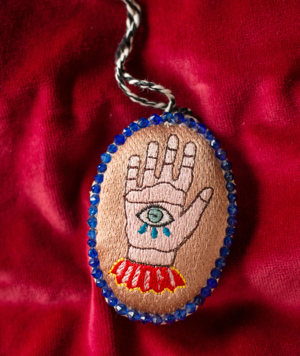 Embroidered Hand Decoration