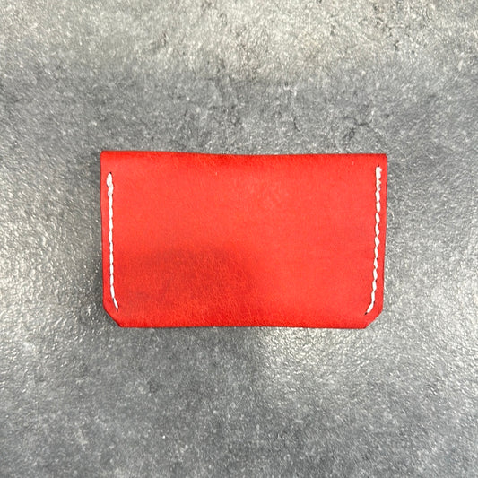 Kjott Leather Co - Horizontal Coin Holder With Flap(Pueblo Red)