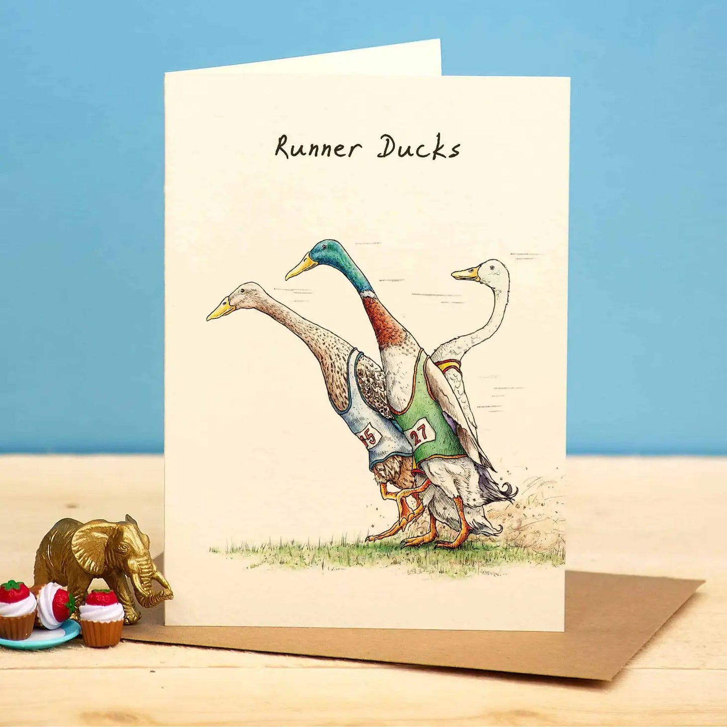 Runner Ducks Team Card- Everyday Card