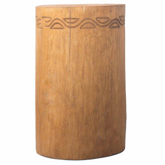 Wooden Tribal Stool/Table Natural