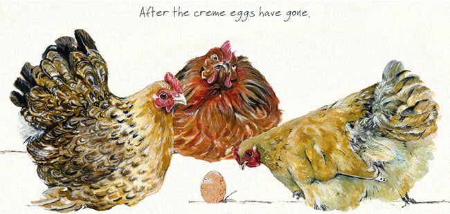 Chickens Greeting Card