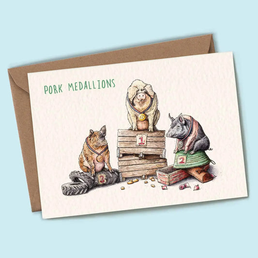 Pork Medallions Card- Everyday Card