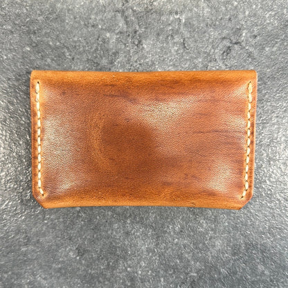 Kjott Leather Co - Horizontal Coin Holder With Flap(Natural)