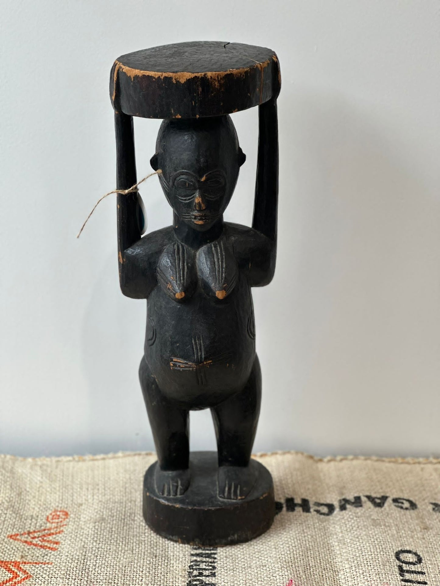 Antique West African Ivory Coast Tribal figure.