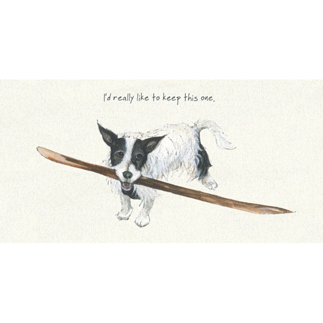 Rough Coated Jack Russell Greeting Card