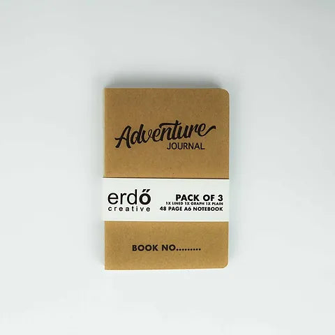 Adventure Journal- A6 Pack 3