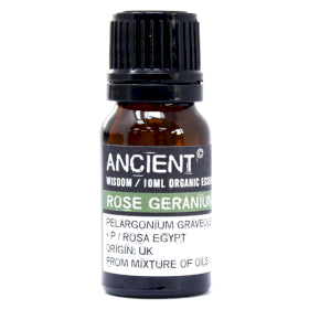 Rose Geranium Organic Essential Oil