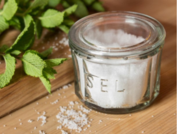 Sel Salt Pot- Recycled Glass